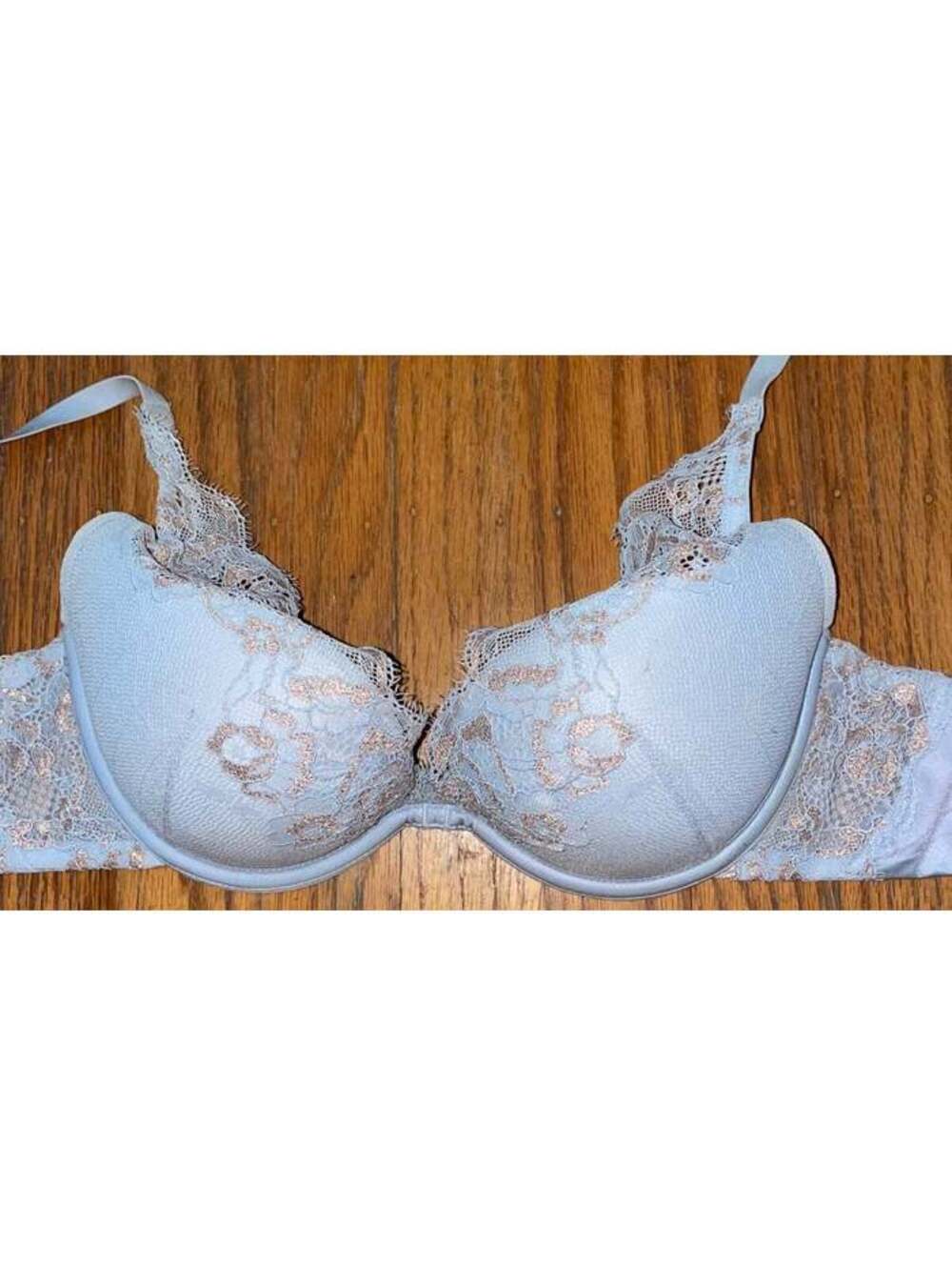 Ambrielle lace deep plunge bra size 36 B
